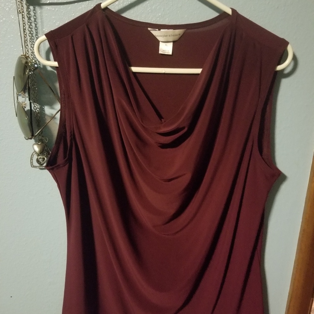 Sleeveless blouse